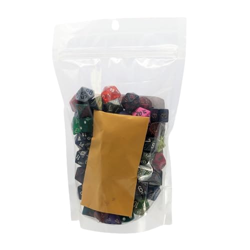 Chessex Pound O Dice complete speckled 7-die set included for ready RPG ensembles.