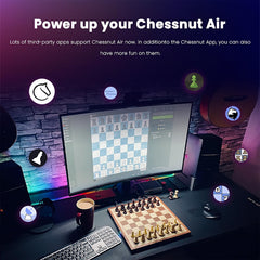 Chessnut Air sensor pieces ensure accurate move recognition