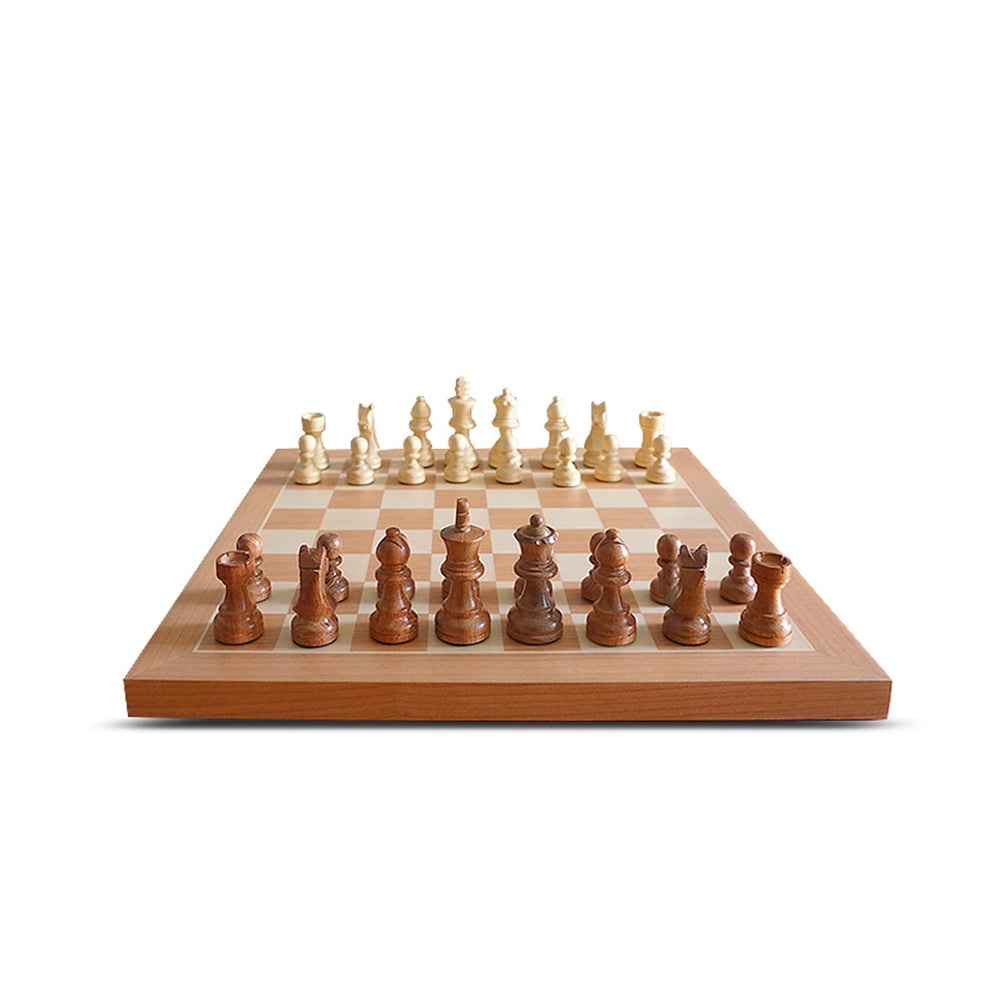 Chessnut Air+ board lit with LEDs for a clear full-board view during play
