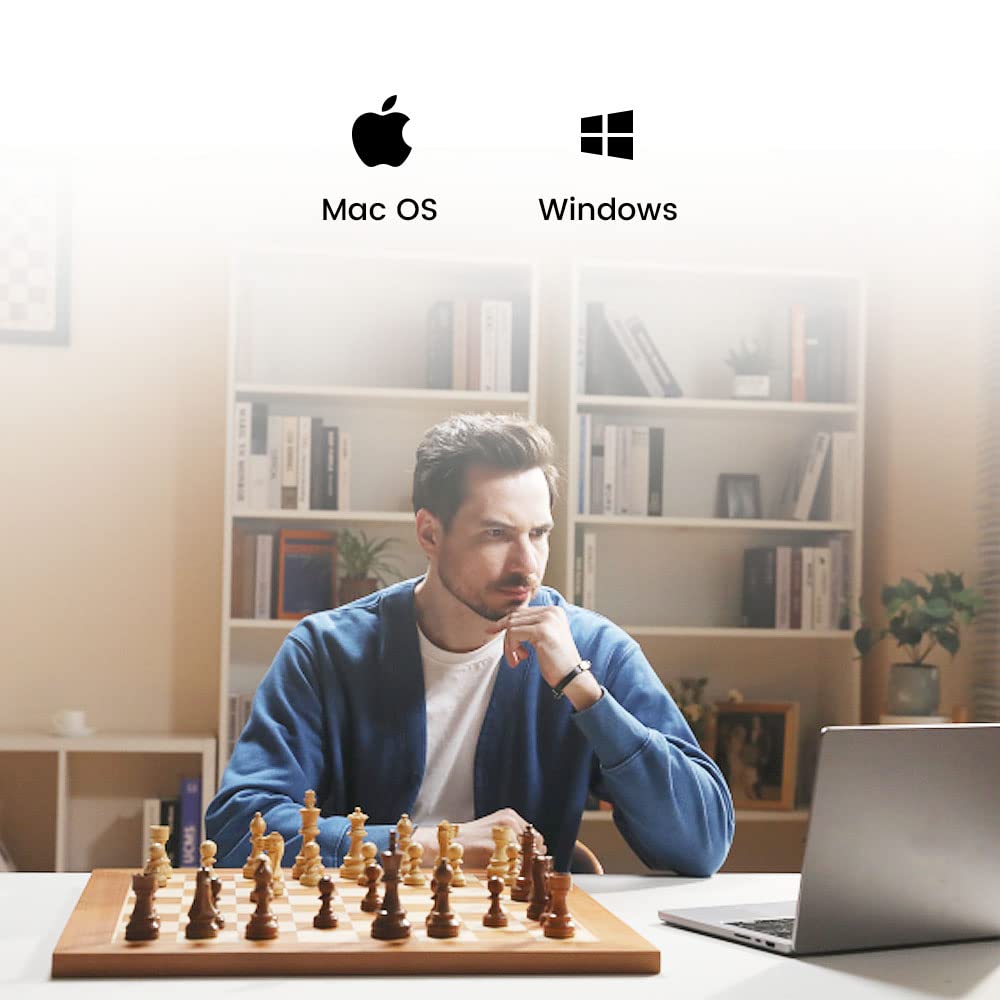 Chessnut Pro AI USB-C charging keeps setup quick and tidy