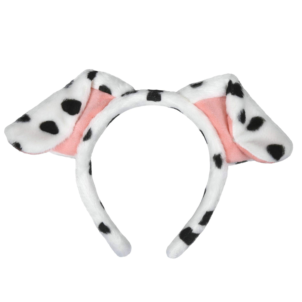 CHEU dalmatian ears headband close-up with ultra-soft fabric for comfort
