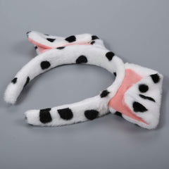 CHEU dalmatian ears headband ideal for Halloween costume