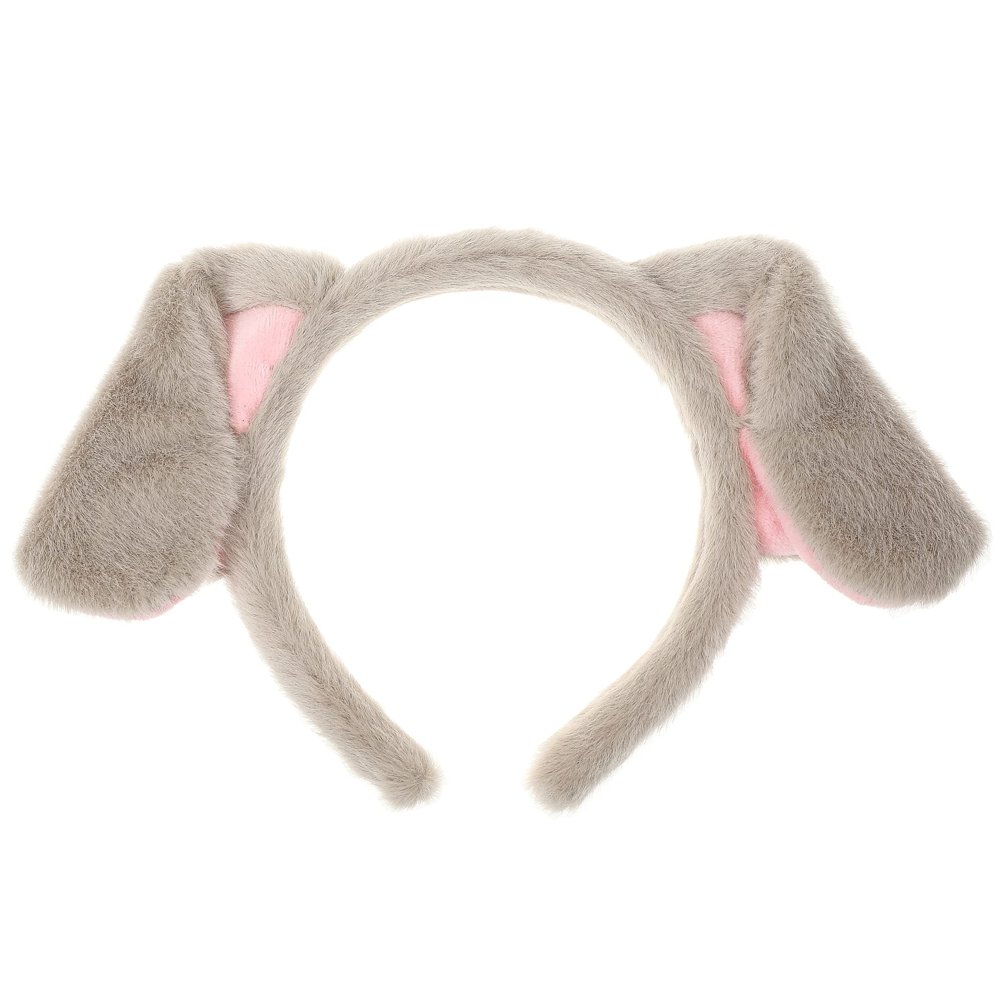 CHEU Dalmatian headband with gray ears, ultra-soft fabric for comfortable pretend play