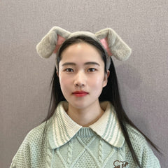 CHEU Dalmatian headband worn for birthday party or costume play