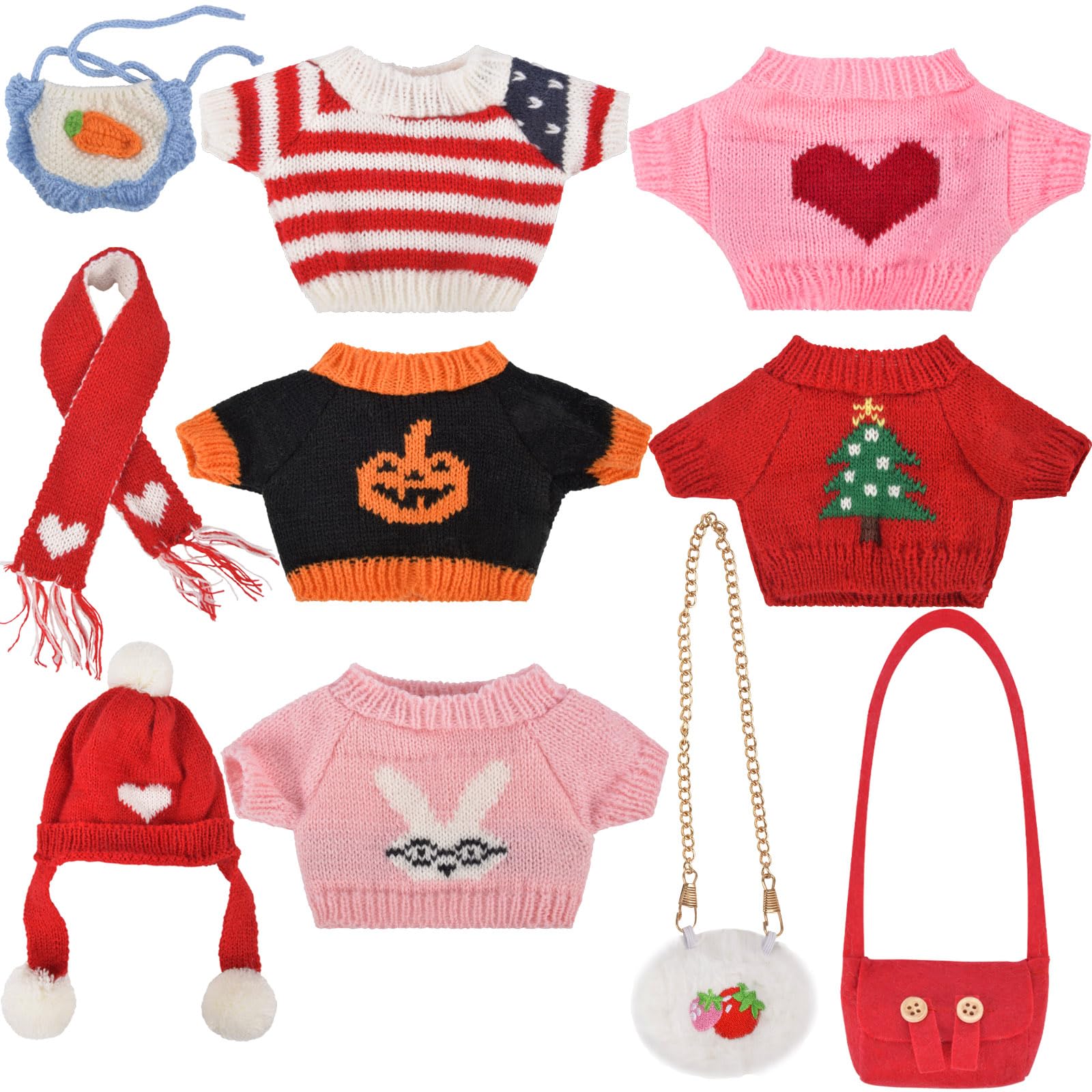 ChezMax capybara plush wearing Halloween sweater for festive pretend play