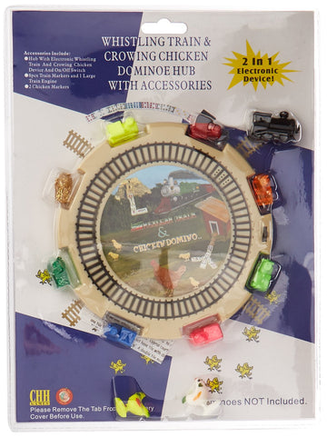 CHH 2 in 1 Domino Hub train engine enhances Mexican Train play.