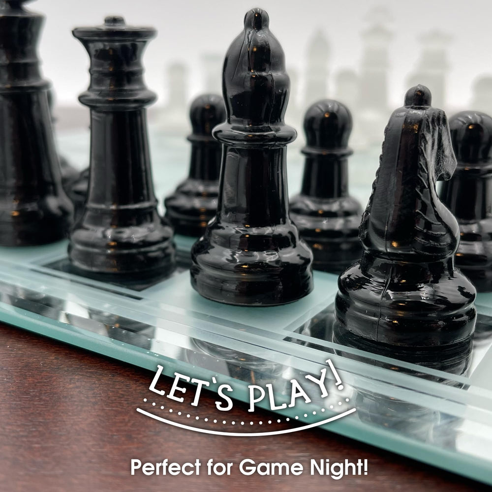 CHH Avant-Garde chess collection from a high angle emphasizes design and luxury