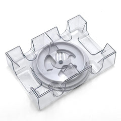 CHH dual-deck revolving card holder on table during play