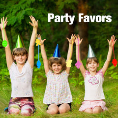 CHHOEAV Easter striped sticky hand in bold colors, perfect for games and giveaways.