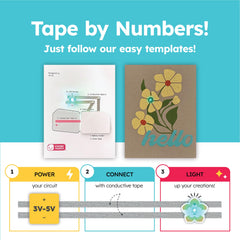 Chibitronics Megapack with 30 stickers showcases total count for projects