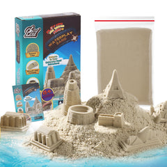 Chico Land Waterplay Sand close-up shows moldable texture for creative play and tactile exploration