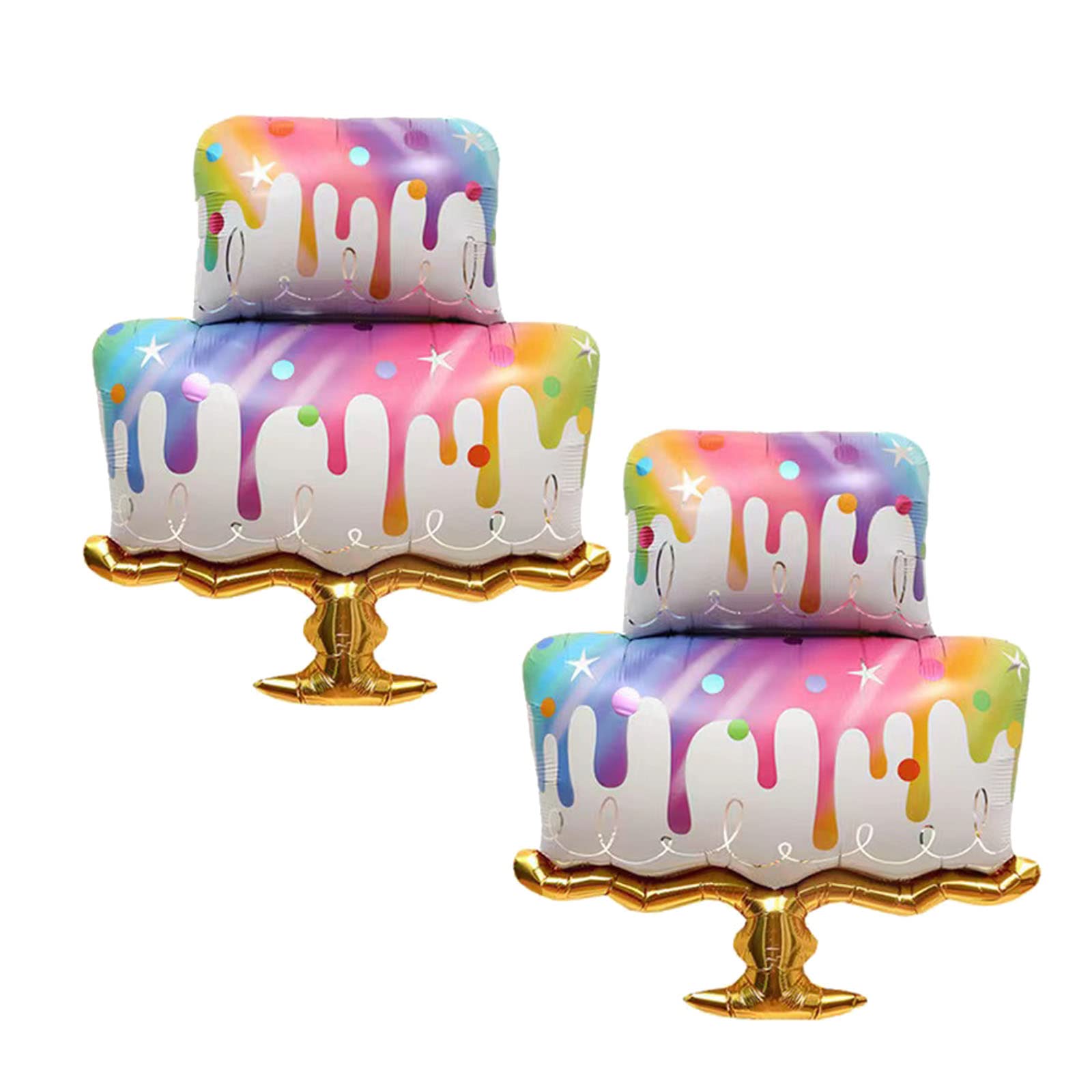 CHIL big happy birthday foil balloon for festive party decor and long-lasting float