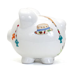 Child to Cherish Gone Fishing bottom stopper for easy coin removal