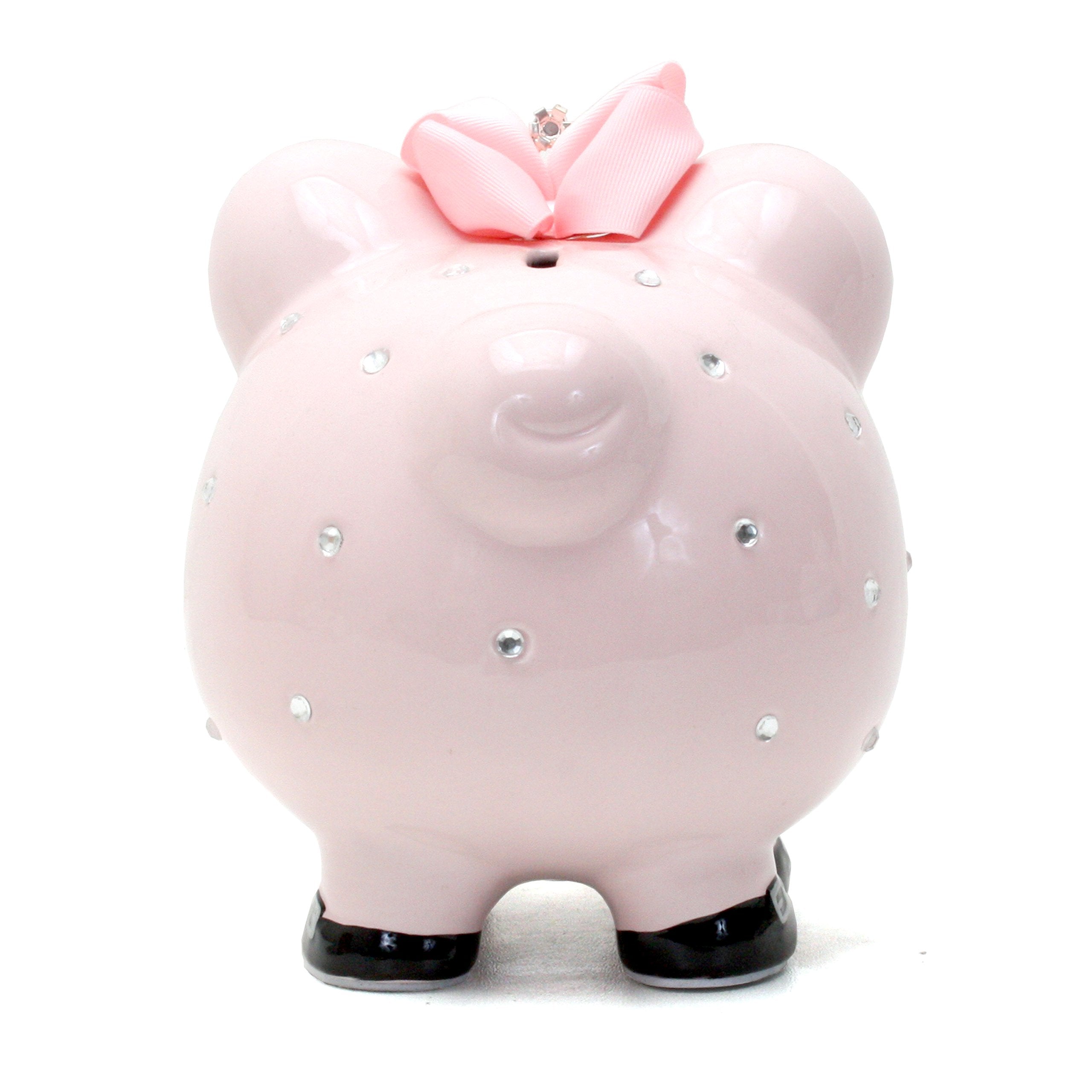 Child to Cherish piggy bank princess coin slot—wide for standard coins and tokens