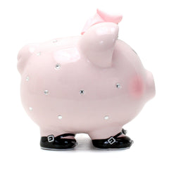 Child to Cherish piggy bank princess hand-painted—vibrant colors that endure with use