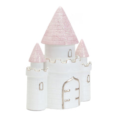 Child to Cherish piggy bank with a wide 1.5-inch coin slot for easy deposits.