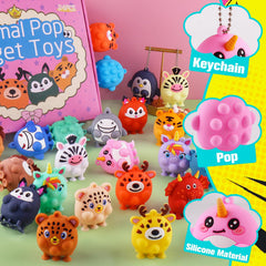 ChildFun lion fidget with suction cups for backpacks