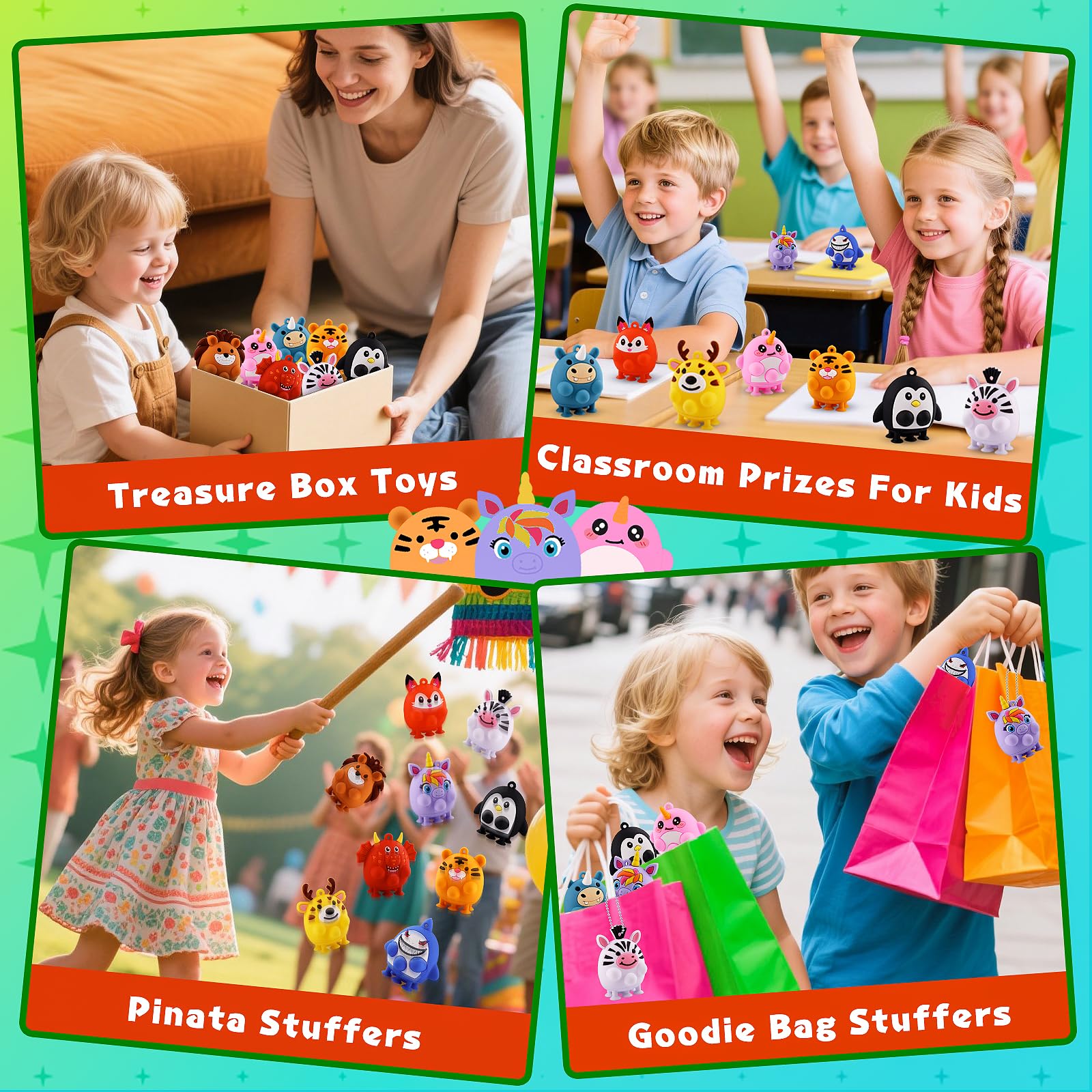 ChildFun portable silicone fidget toys for travel and on-the-go play