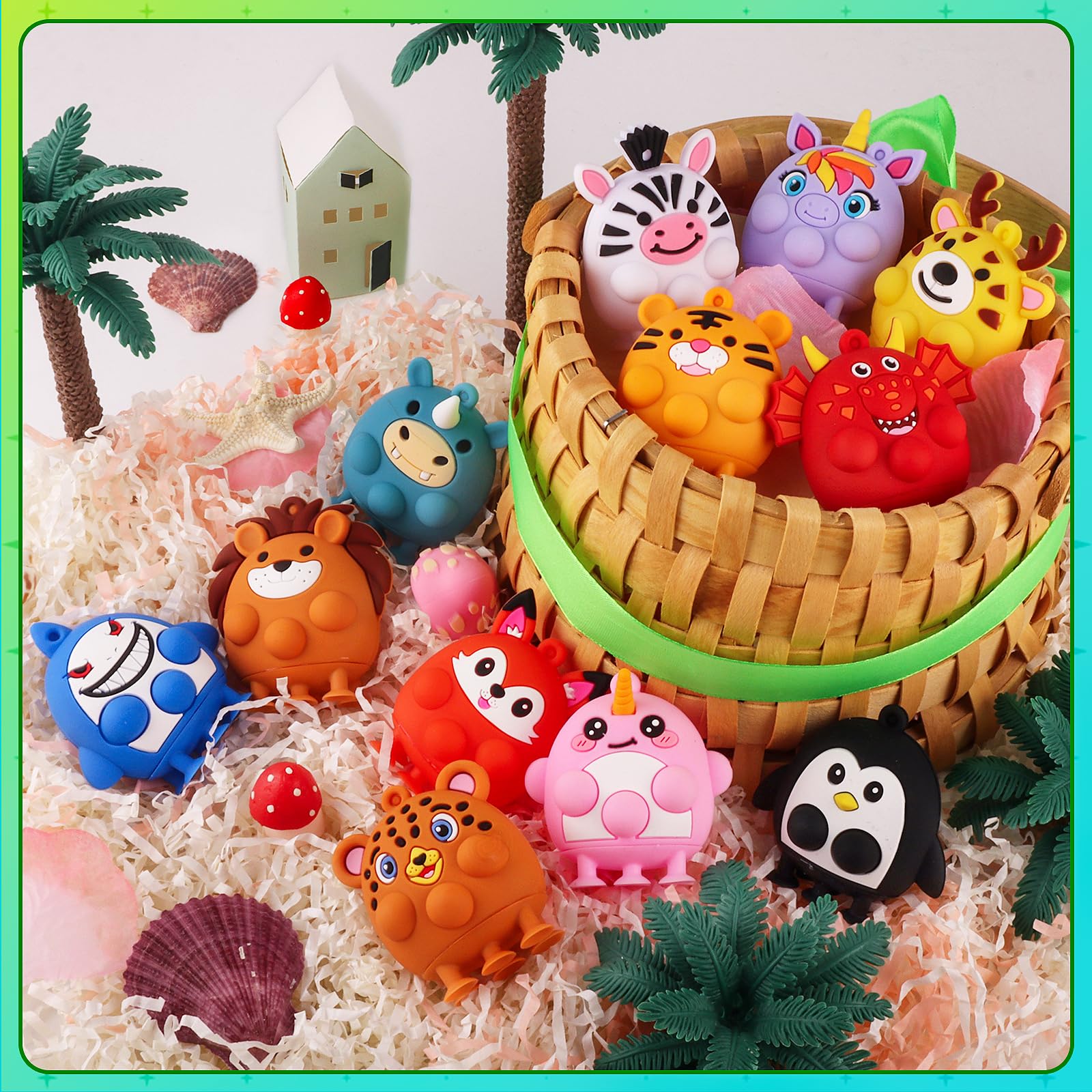 ChildFun suction toys stick to windows and bathtubs for bath time fun