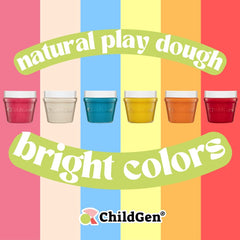 ChildGen non-toxic ingredients label highlights chemical-free materials for worry-free crafting.