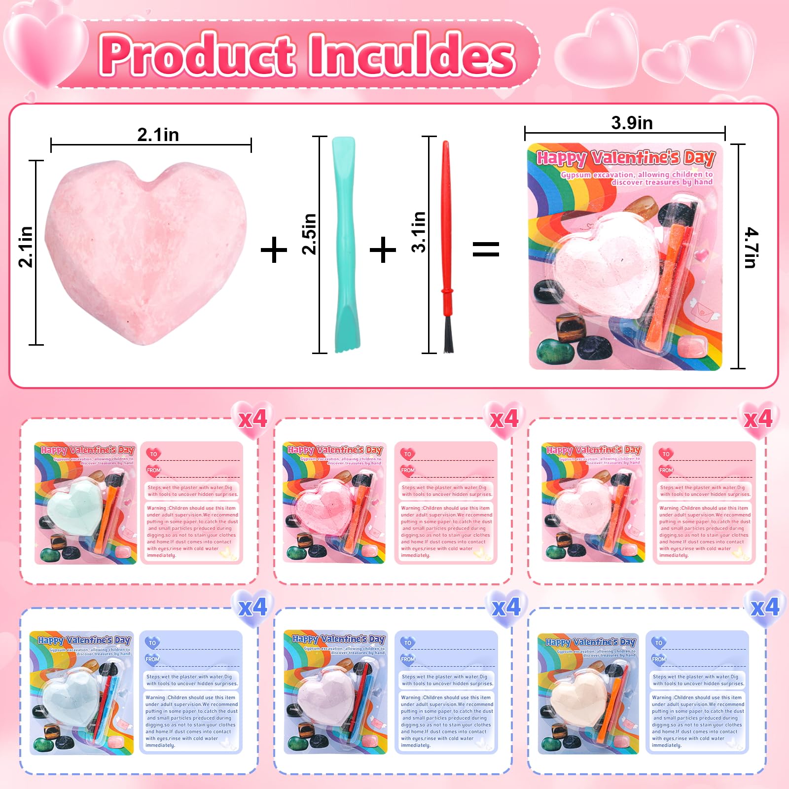 CHILDGO gemstones excavation reveals colorful gems, boosting curiosity and fine motor skills.