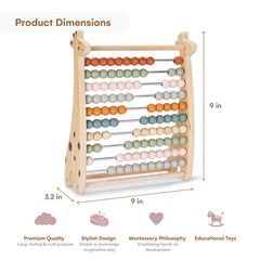 Childlike Behavior abacus for addition and subtraction through hands-on practice