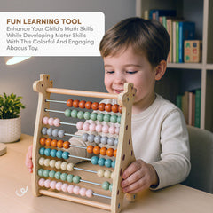 Childlike Behavior handcrafted wooden abacus with non-toxic finish for safe play