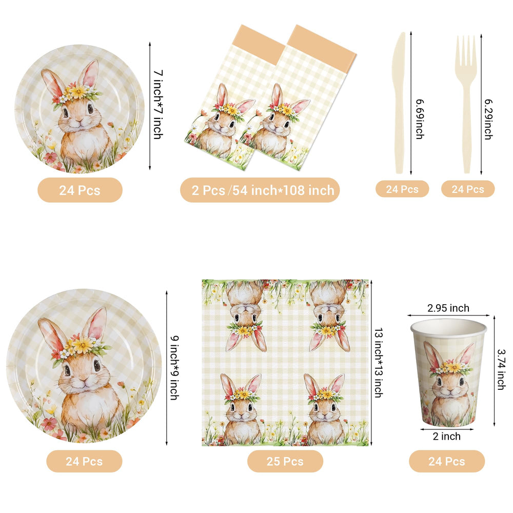 Childom Easter knives and forks provide sturdy dining options.