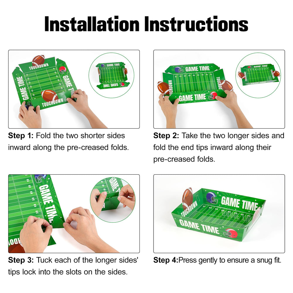 Childom football party decor set to elevate themed gatherings.