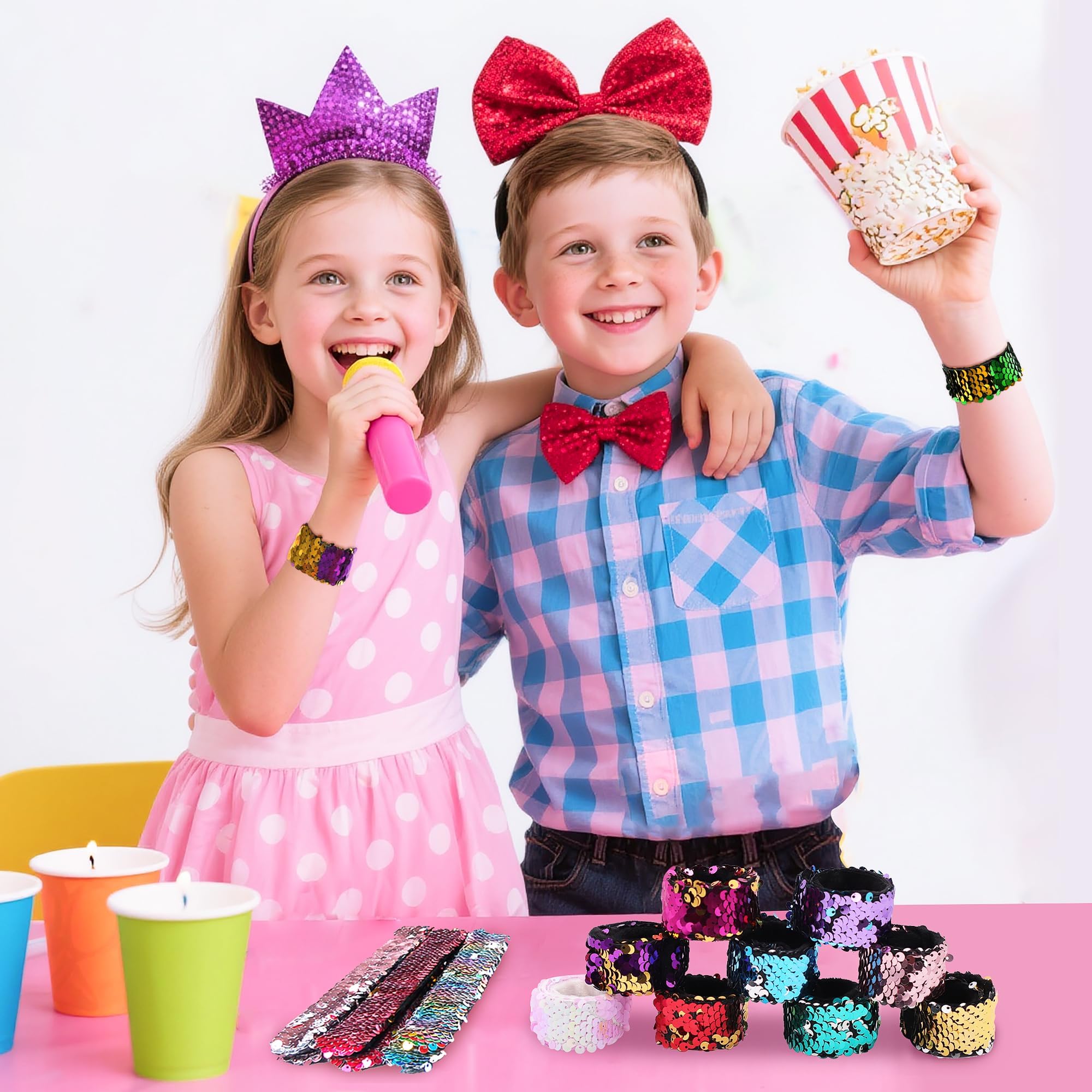 Childom reversible sequin patterns shine in sunlight, letting kids switch colors instantly.