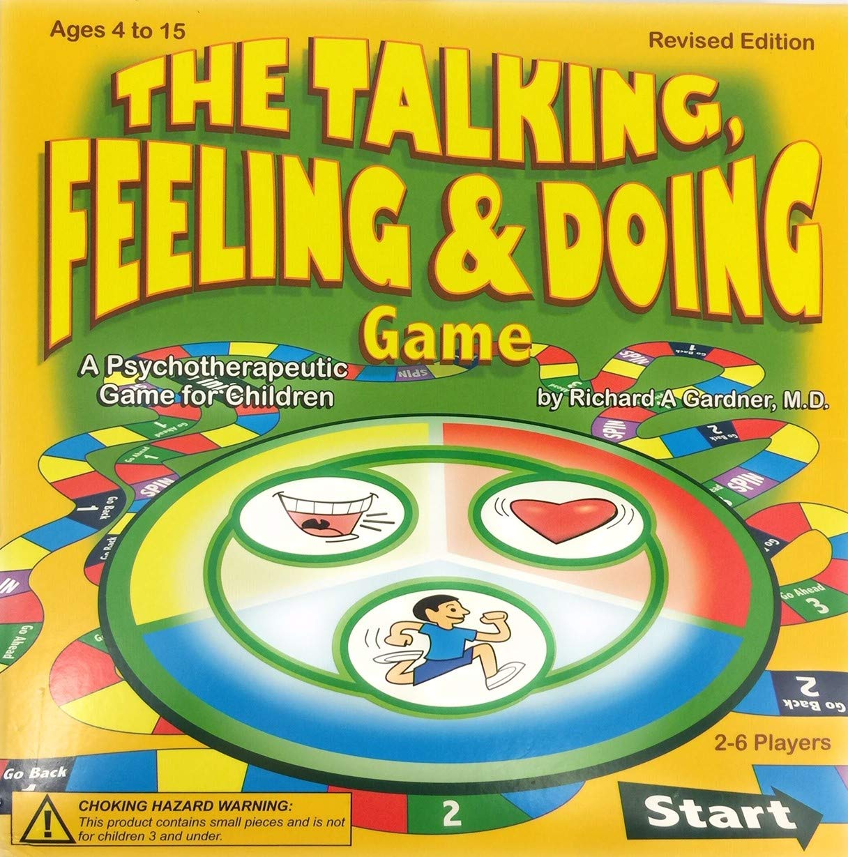 Childswork Talking card prompts used in the game to spark conversation.