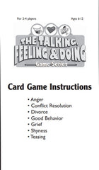 Childswork Talking Feeling Doing Grief Card Game cards spread prompts kids to reveal worries.