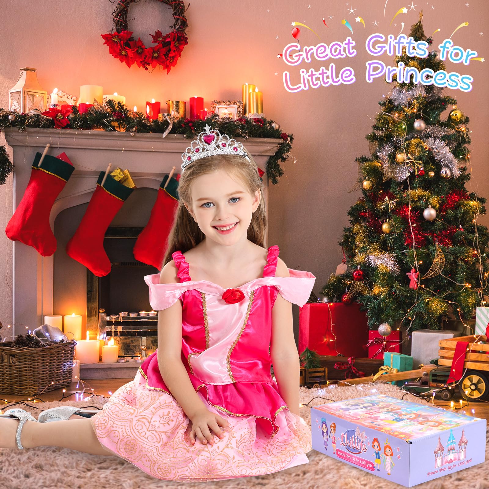 Chillife princess headband, sparkly accessory for every celebration