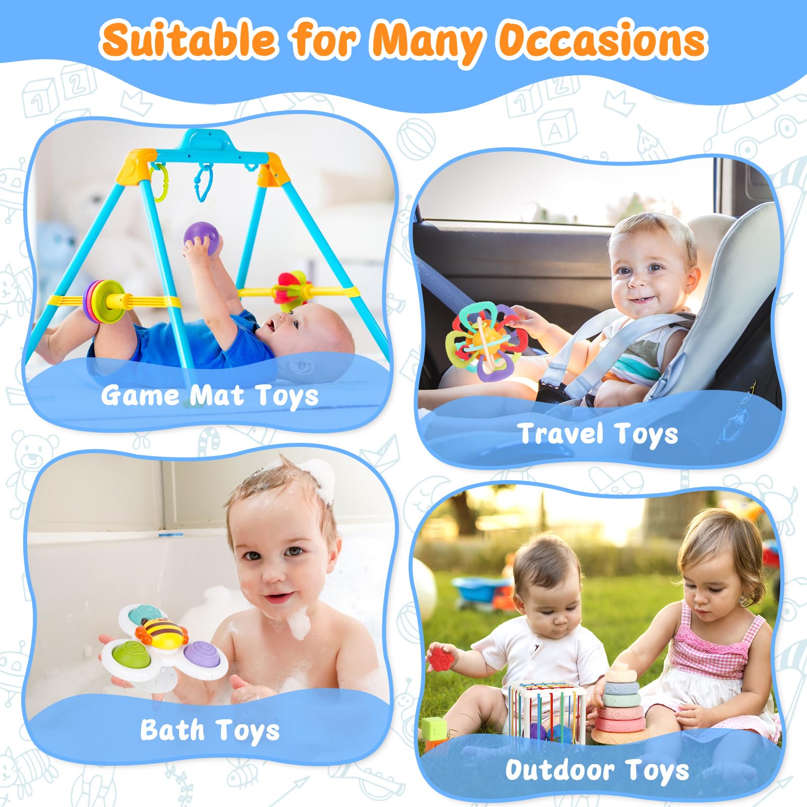 Chillife teething toy soothes gums while encouraging tactile exploration.