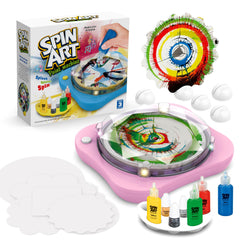 Chilpals spin art machine setup for quick, mess-free crafting
