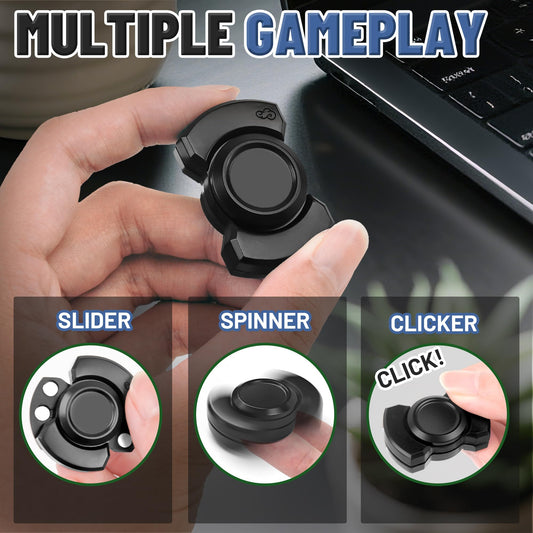 Chilvil magnetic slider close-up, tactile sliding for calm moments at work