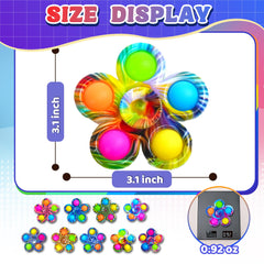 Chilvil Easter basket filler fidget spinner offers quiet focus during travel.
