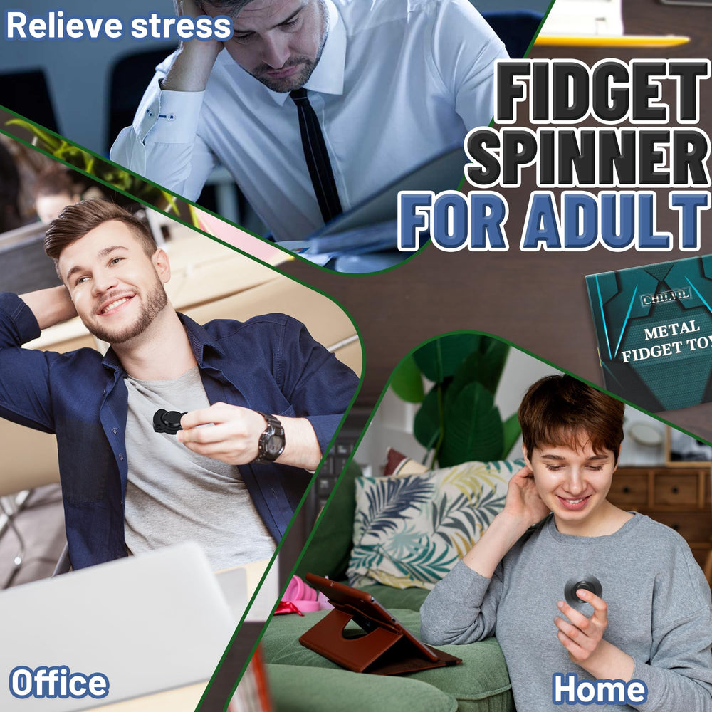 Chilvil stainless steel bearing ensures smooth spins.
