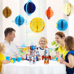 Chinco solar system hanging planet set offers versatile decor for ceilings, walls, and tables.