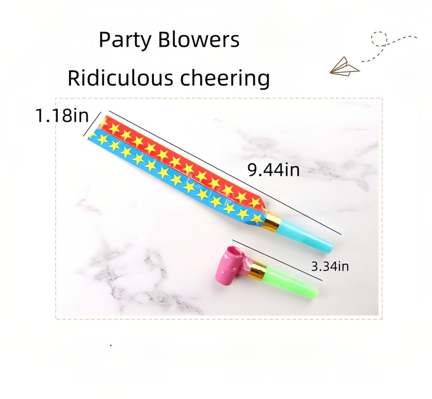 Chinshwehaw noise makers are easy for teens and adults.