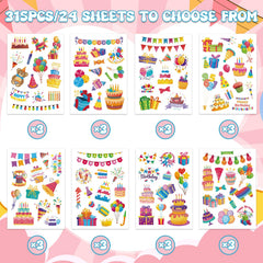 Chinyuti stickers for laptops and cups add color to everyday items.