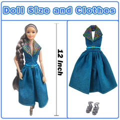 Chioldilly figures with movable head, arms, and legs for posing.