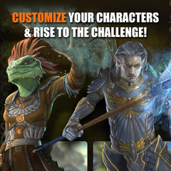 Side quest and guild icons to enrich branching narrative options.