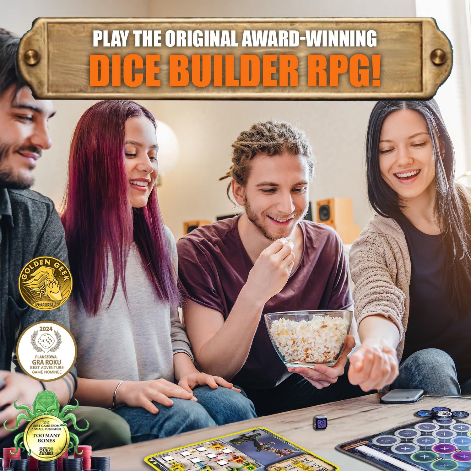 Chip Theory Games Too Many Bones custom dice set fuels varied tactical options