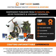Chip Theory Games Too Many Bones tutorial scenes help new players learn quickly
