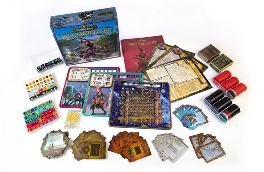 Chip Theory Games Undertow raft mat supports immersive raft-based battles.