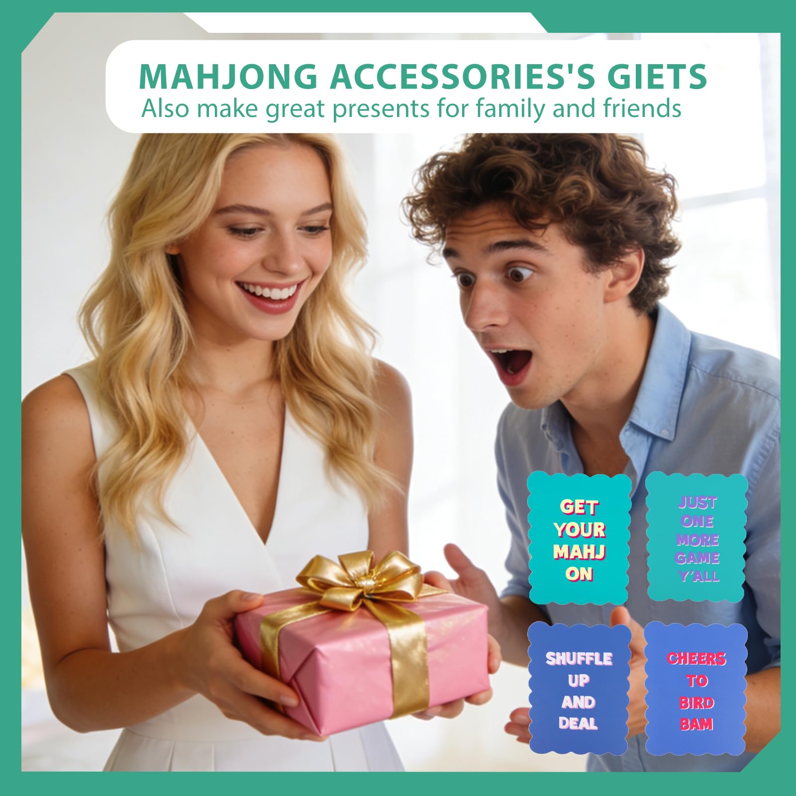 Chiplesier Mahjong shuffler PVC surface wipes clean after snacks.
