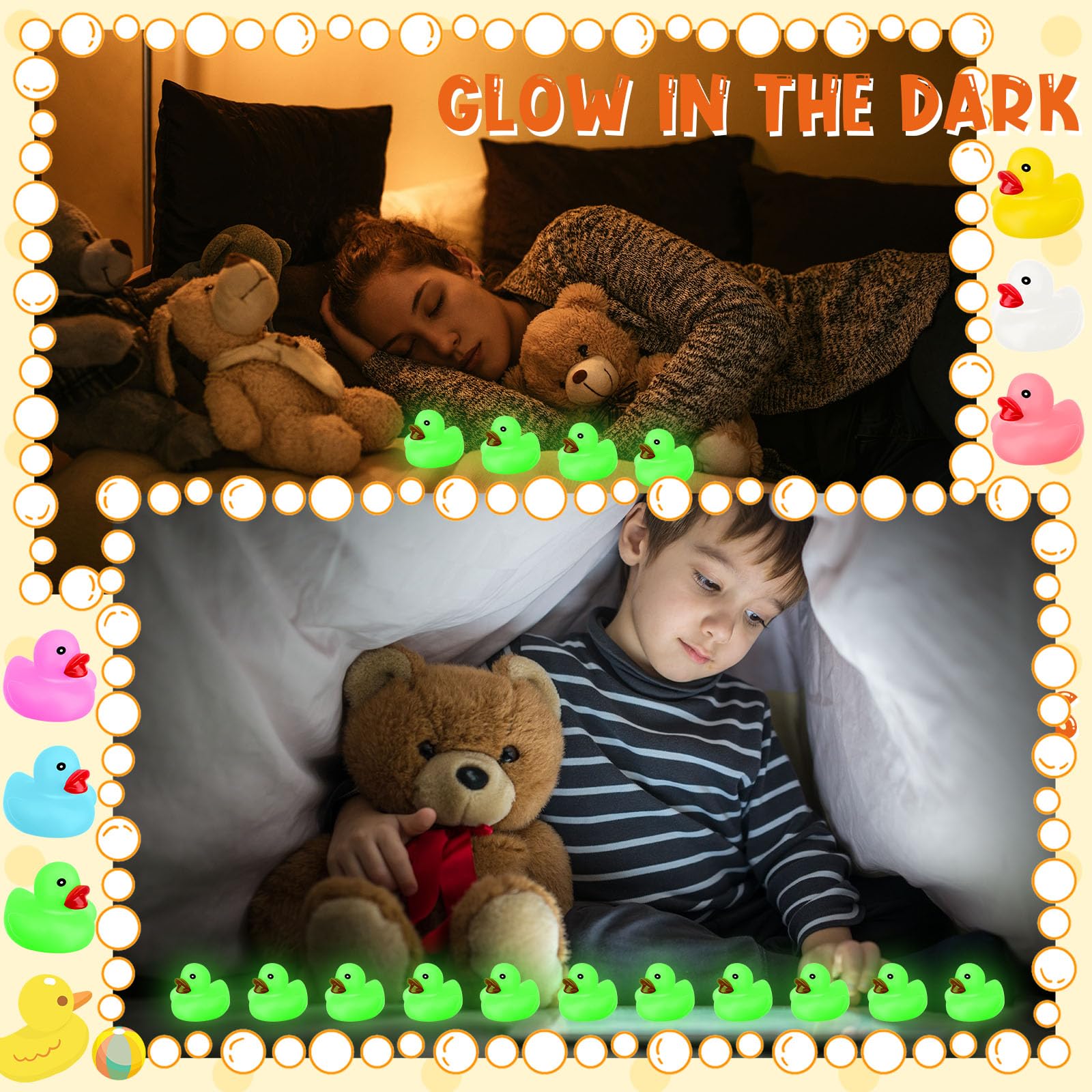 Chitidr glow ducks decorating parties and photo moments