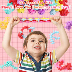 Chivao worm fidget toy shown for anxiety relief and calm focus.