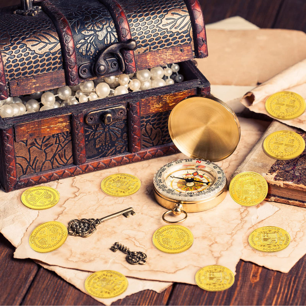 Chivao bright gold coins add sparkle to pirate-themed events